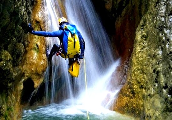 Gran Canaria canyoning abseil waterfalls Gran Canaria canyoning abseil waterfalls