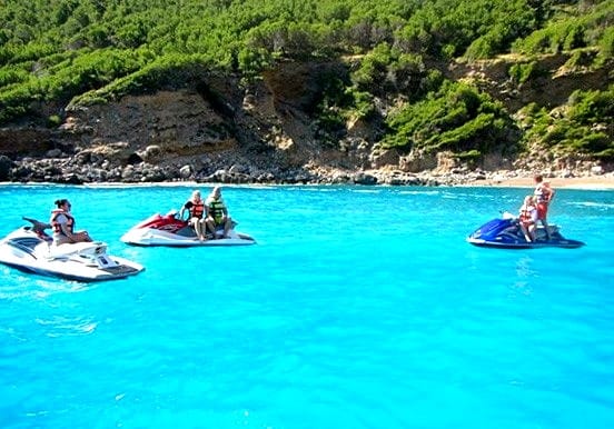 Mallorca jet ski safari in Alcudia bay Mallorca jet ski safari in Alcudia bay