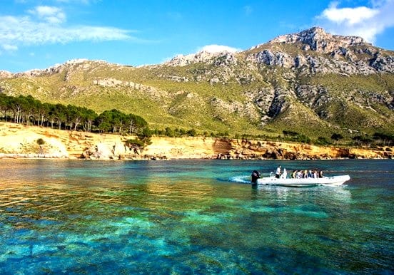 Mallorca boat trip in Llevant Natural park Mallorca boat trip in Llevant Natural park