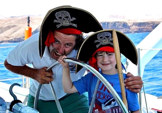 Catamaran sailing with family in Lanzarote Catamaran sailing with family in Lanzarote
