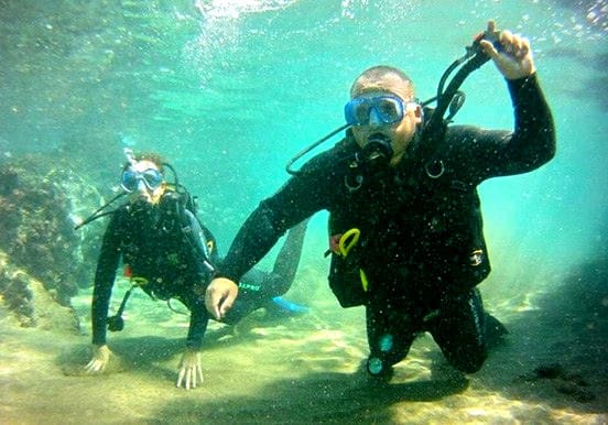 Diving tester in Lanzarote Diving tester in Lanzarote