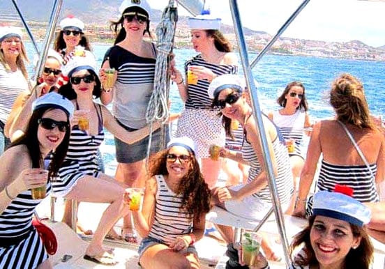 Hens party on private catamaran Tenerife Hens party on private catamaran Tenerife
