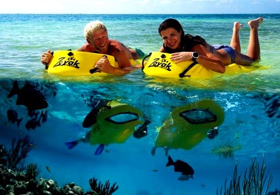 Glass bottom snorkelling in Lanzarote Glass bottom snorkelling in Lanzarote