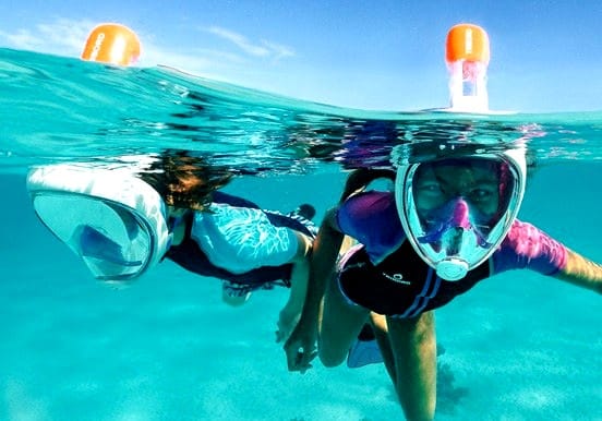 Full face snorkelling mask Lanzarote Full face snorkelling mask Lanzarote