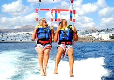 Parasailing for everyone in Puerto del Carmen Parasailing for everyone in Puerto del Carmen