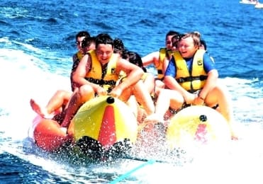 Lanzarote banana boat ride Puerto del Carmen Lanzarote banana boat ride Puerto del Carmen