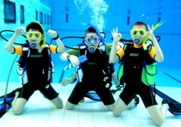 Gozo diving course for children Gozo diving course for children