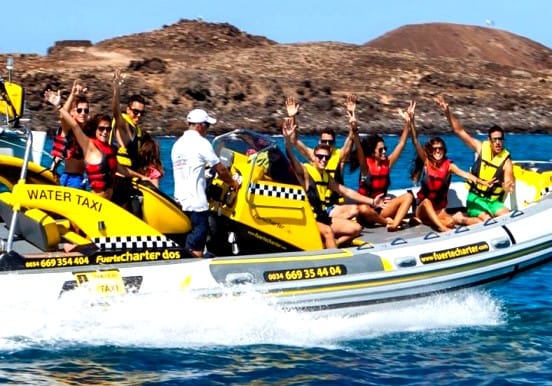 Corralejo Isla Lobos private water taxi Corralejo Isla Lobos private water taxi