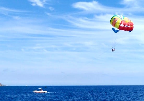 Parascending in Los Cristianos Parascending in Los Cristianos