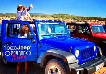 Ibiza jeep wrangler tour Ibiza jeep wrangler tour with firiends