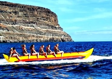 Banana boat in Gran Canaria Banana boat in Gran Canaria