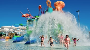 Octopus water kids slides Lanzarote Octopus water kids slides Lanzarote