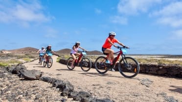E-biking tour on remote island of Lobos E-biking tour on remote island of Lobos