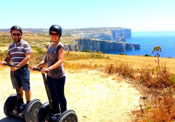 Gozo Segway Tour Rund Um San Dimitri Gharb Ihoppers